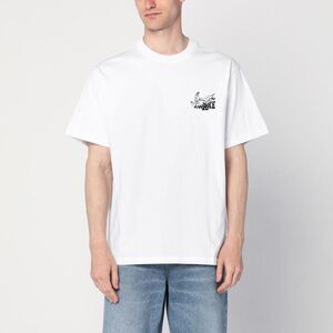 AWAKE NY Graphic T-Shirt Men WHITE T-Shirts